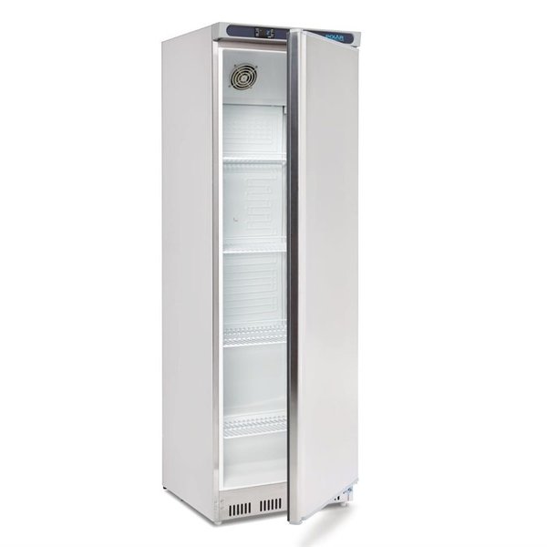 Koelkast | 400L | RVS | +2°C/+5°C | Statisch + Ventilator | Wielen | 600x600x1850(h)mm