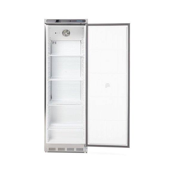 Koelkast | 400L | RVS | +2°C/+5°C | Statisch + Ventilator | Wielen | 600x600x1850(h)mm