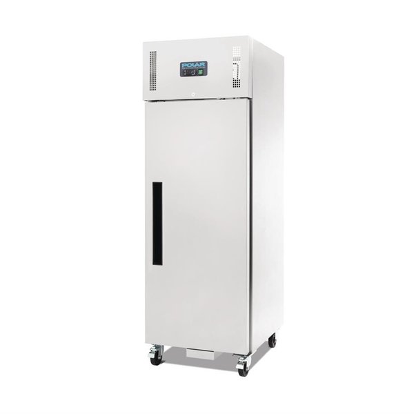 Koelkast | 600L (2/1 GN) | RVS | -2°C/+5°C | Statisch + Ventilator | Wielen (Geremd) | 680x815x2000(h)mm