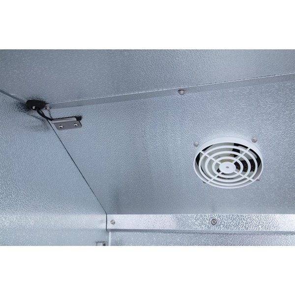 Vrieskast | G-SERIE | 1200L | RVS | -10°C/-20°C | Statisch + Ventilator | Wielen (Geremd) | 1345x815x2000(h)mm