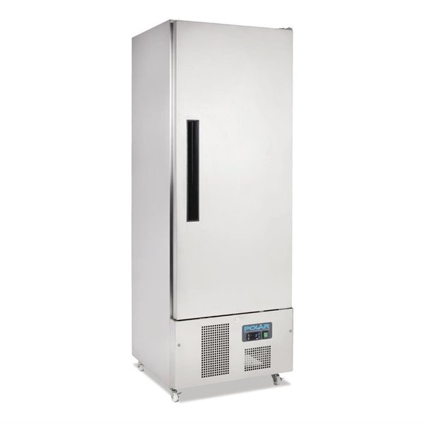 Koelkast | 440L | RVS | -2°C/+5°C | Geventileerd | 0.3kW | Wielen (Geremd) | 685x710x1950(h)mm