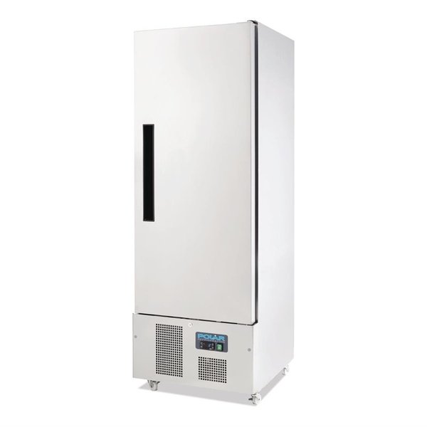Koelkast | 440L | RVS | -2°C/+5°C | Geventileerd | 0.3kW | Wielen (Geremd) | 685x710x1950(h)mm