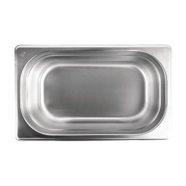 GN bakken set RVS | 5 stuks | 1/4 GN | 265x100x162(h)mm