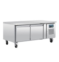 Polar Koelwerkbank RVS laag model| 214L | 2 deuren | 1/1 GN | 1360x700x650(h)mm Polar Koelwerkbank RVS laag model| 214L | 2 deuren | 1/1 GN | 1360x700x650(h)mm