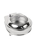 Olympia Ronde elektrische chafing dish | 6L | Met pan | 425x490x240(h)mm 