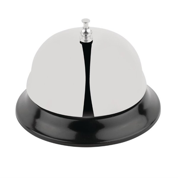 Grote receptiebel | Geheel metaal | 7(h) x 10(Ø)cm