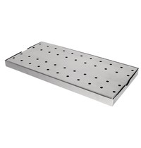 Olympia RVS lekrooster | 2 delig | 40(b)x20(d)cm Olympia RVS lekrooster | 2 delig | 40(b)x20(d)cm