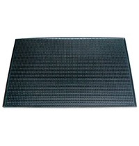 Olympia Barmat zwart rubber | Antislip | 44,5x30cm Olympia Barmat zwart rubber | Antislip | 44,5x30cm