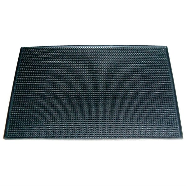 Barmat zwart rubber  | Antislip |  44,5x30cm