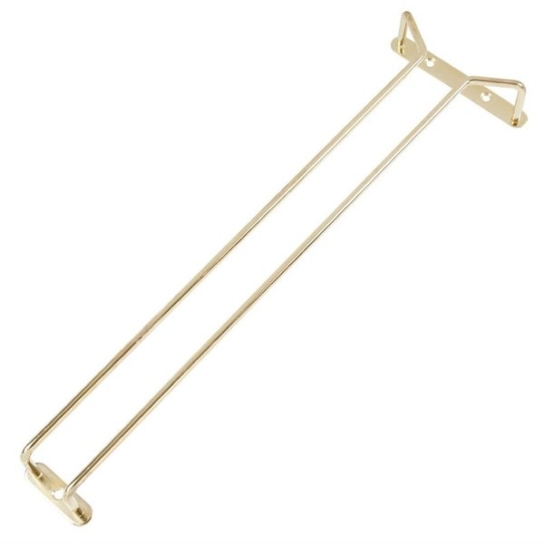 Glasrek | Gepolijst Messing | Lengte 410mm