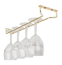 Gastronoble Glasrek | Gepolijst Messing | Lengte 410mm