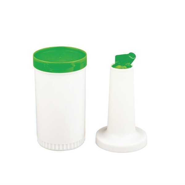 Barschenker kunststof groen | 1L |  33(h) x 9,5(Ø)cm