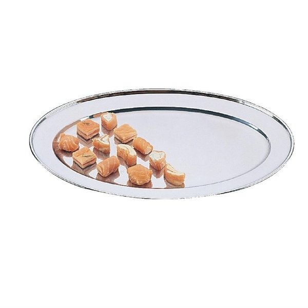 Ovale RVS serveerschaal | 20cm