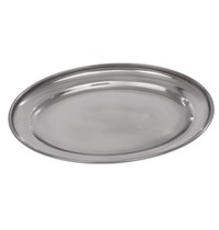 Olympia Ovale RVS serveerschaal 40cm 