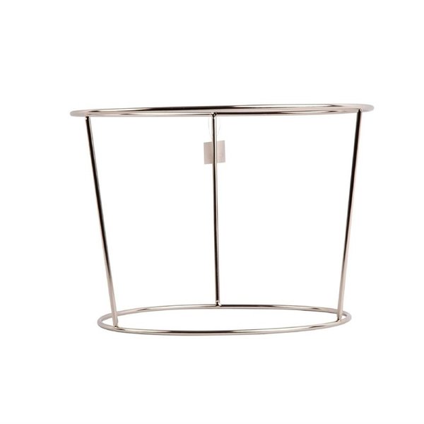 Standaard RVS voor zeevruchtenschaal C049 | 17,5(h)x21(Ø)cm