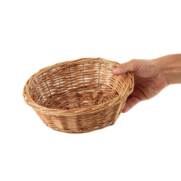 Tafelmandje wilg ovaal | 230x185x80(h)mm