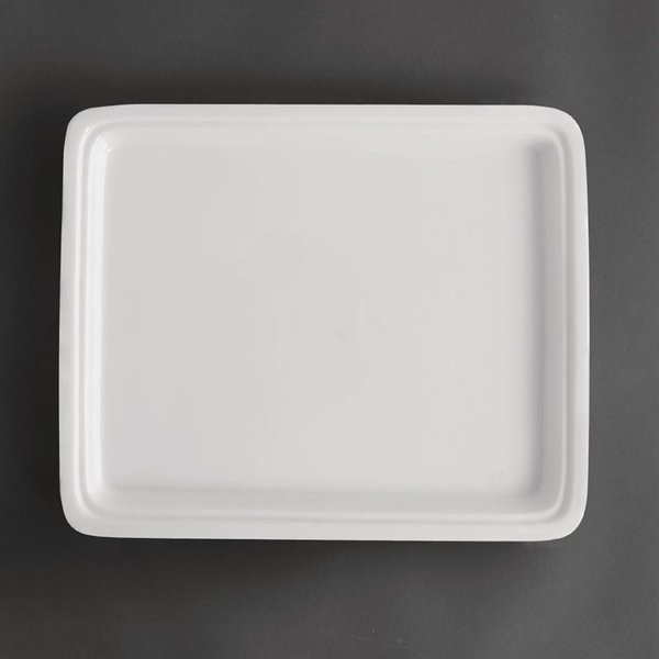 Schaal | WHITEWARE | Porselein | Wit | 1/2 GN | 265x325x30(h)mm