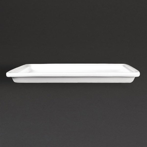 Schaal | WHITEWARE | Porselein | Wit | 1/2 GN | 265x325x30(h)mm