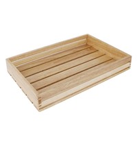 Olympia Lage houten serveerkrat | 350x230x50(h)mm Olympia Lage houten serveerkrat | 350x230x50(h)mm