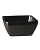 APS Vierkante melamine kom zwart | 40cl | 125x125x65(h)mm 