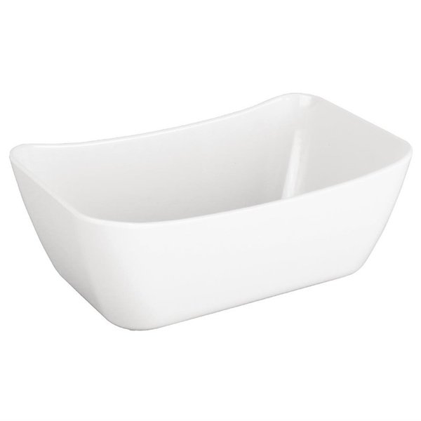 Curve schaal wit | 1/4 GN | 265x163x100(h)mm
