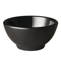 APS Ronde melamine kom zwart | 30cl | 6,5(h) x 13(Ø)cm