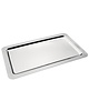 Olympia Rechthoekige RVS serveerschaal | 1/1 GN | 325x530x10(h)mm 