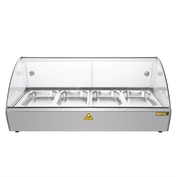 Warmhoudvitrine | 46L | 230V | 4x 1/3 GN | 773x420x336(h)mm