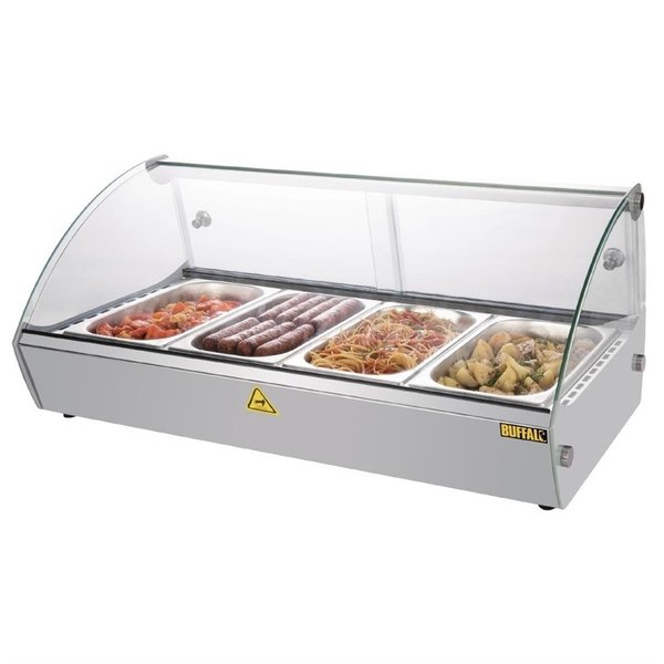 Warmhoudvitrine | 46L | 230V | 4x 1/3 GN | 773x420x336(h)mm