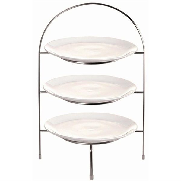 Etagère | Chroom | 3x Ø210mm | 240x205x380(h)mm