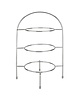 Olympia Etagère | Chroom | 3x Ø210mm | 240x205x380(h)mm 