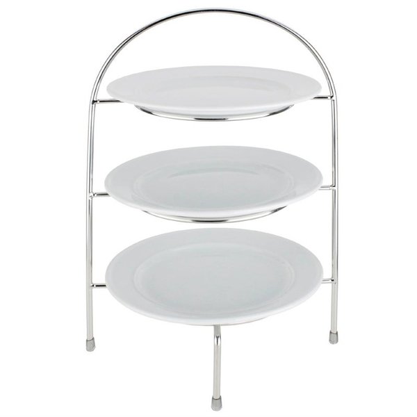 Etagère | Chroom | 3x Ø210mm | 240x205x380(h)mm