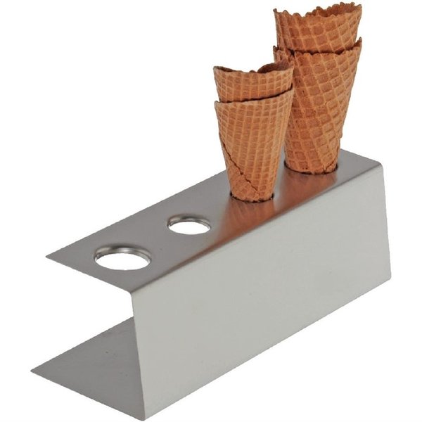 IJshoornstandaard RVS | 4 gaten | 270x95x90(h)mm