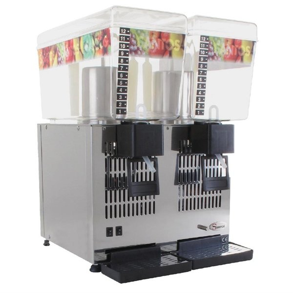 Dubbele drankendispenser | 2x 12L | 230V | 380x430x545(h)mm