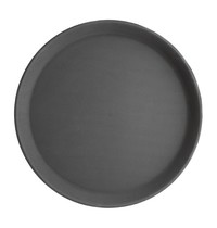 Olympia Dienblad | KRISTALLON | Glasvezel | Zwart | Antislip | Stapelbaar | Ø280mm