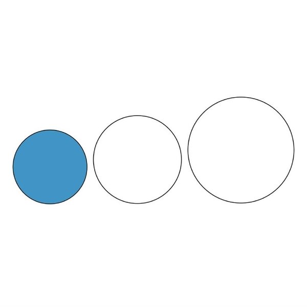 Dienblad | KRISTALLON | Glasvezel | Zwart | Antislip | Stapelbaar | Ø355mm