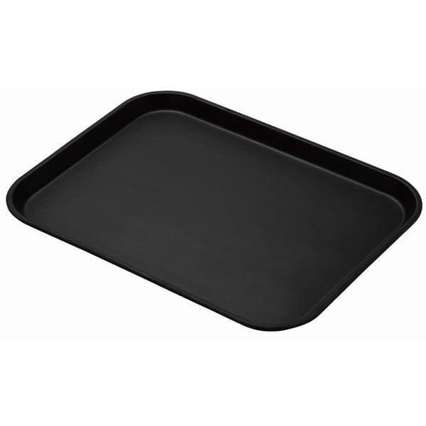 Dienblad | TREADLITE | Glasvezel | Zwart | Antislip | Stapelbaar | 457x355mm