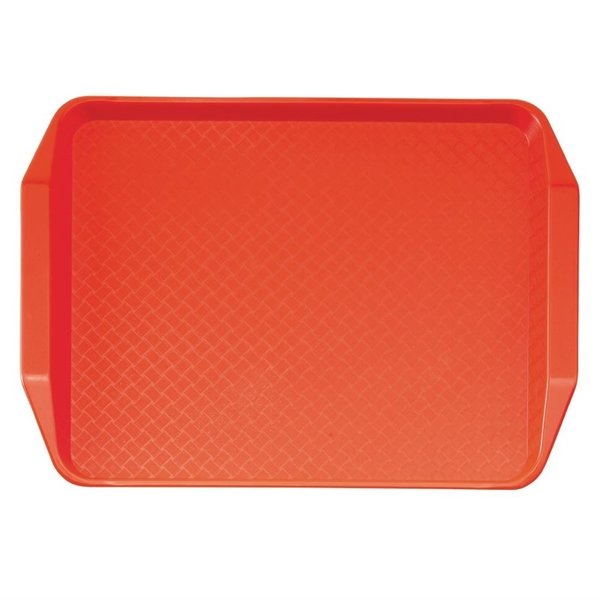 Dienblad | Polypropyleen | Rood | Antislip | Stapelbaar | 430x300mm
