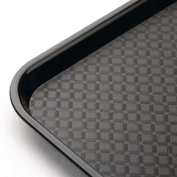 Dienblad | KRISTALLON | Polypropyleen | Zwart | Antislip | Stapelbaar | 415x305mm