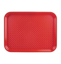 Olympia Dienblad | KRISTALLON | Polypropyleen | Rood | Antislip | Stapelbaar | 415x305mm