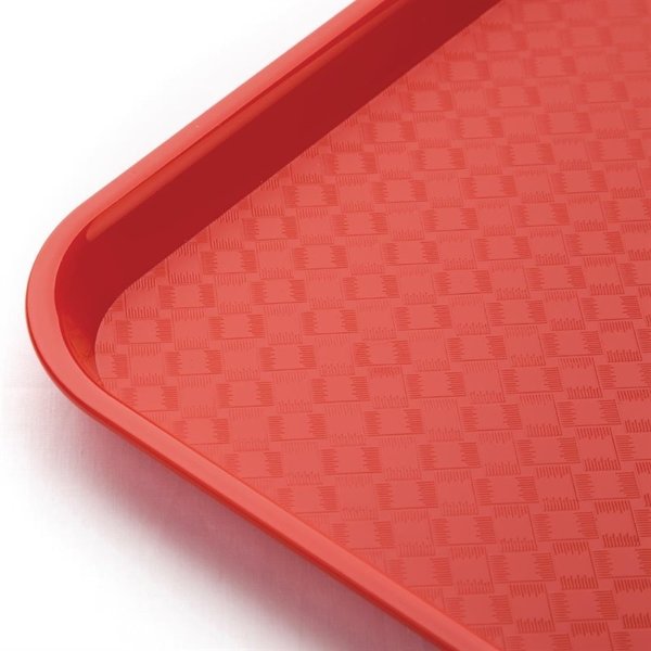 Dienblad | KRISTALLON | Polypropyleen | Rood | Antislip | Stapelbaar | 415x305mm