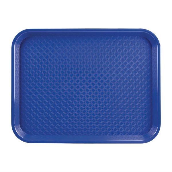Dienblad | KRISTALLON | Polypropyleen | Blauw | Antislip | Stapelbaar | 345x265mm