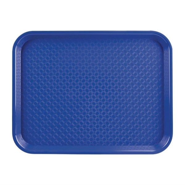 Dienblad | KRISTALLON | Polypropyleen | Blauw | Antislip | Stapelbaar | 415x305mm