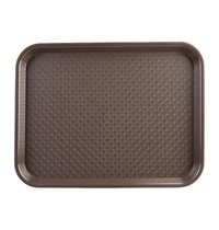 Olympia Dienblad | KRISTALLON | Polypropyleen | Bruin | Antislip | Stapelbaar | 345x265mm