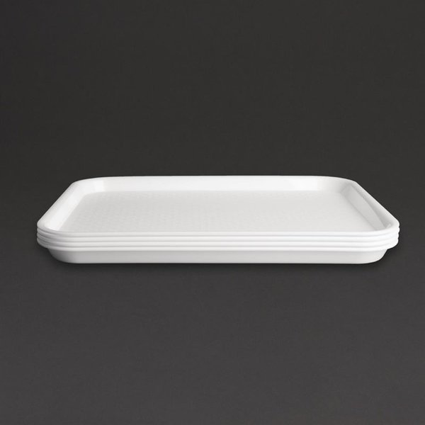 Dienblad | KRISTALLON | Polypropyleen | Wit | Antislip | Stapelbaar | 345x265mm