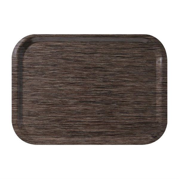 Dienblad | ORIGINAL FASTFOOD | Melamine | Houtlook | Stapelbaar | 375x265x50(h)mm