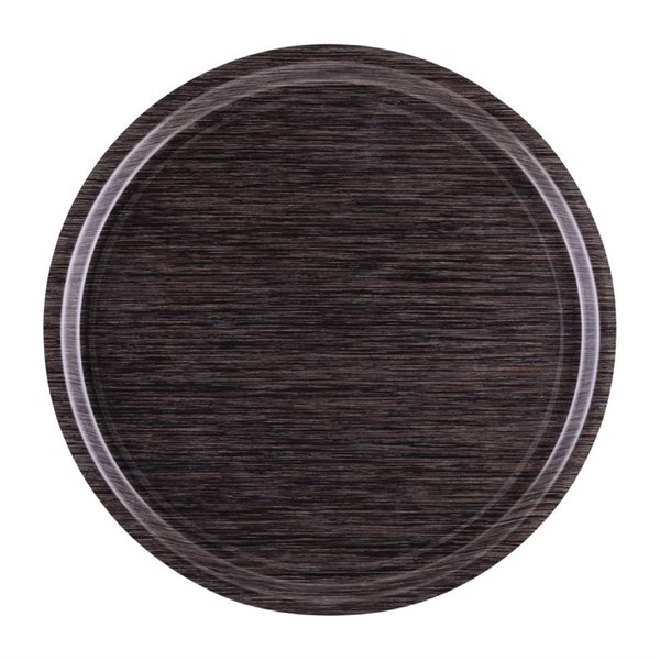 Dienblad | ORIGINAL | Melamine | Houtlook | Antislip | Stapelbaar | Ø450mm