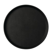 ROLTEX Dienblad | BLACKLINE | Kunststof | Zwart | Antislip | Ø310mm
