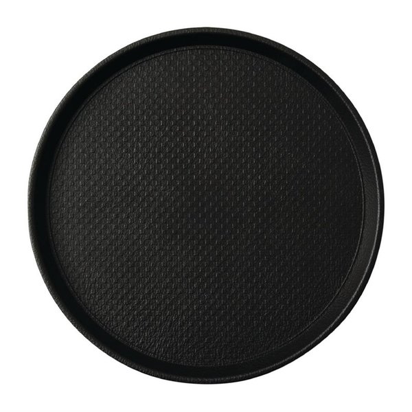 Dienblad | BLACKLINE | Kunststof | Zwart | Antislip | Ø310mm