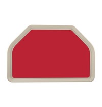 ROLTEX Dienblad | TRAPEZE GN | Polyester/Glasvezel | Rood | Stapelbaar | 375x265x50(h)mm